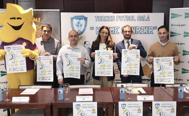 Presentada una nueva edición del torneo solidario 'Hazme Sonreír' a beneficio de AERSCYL