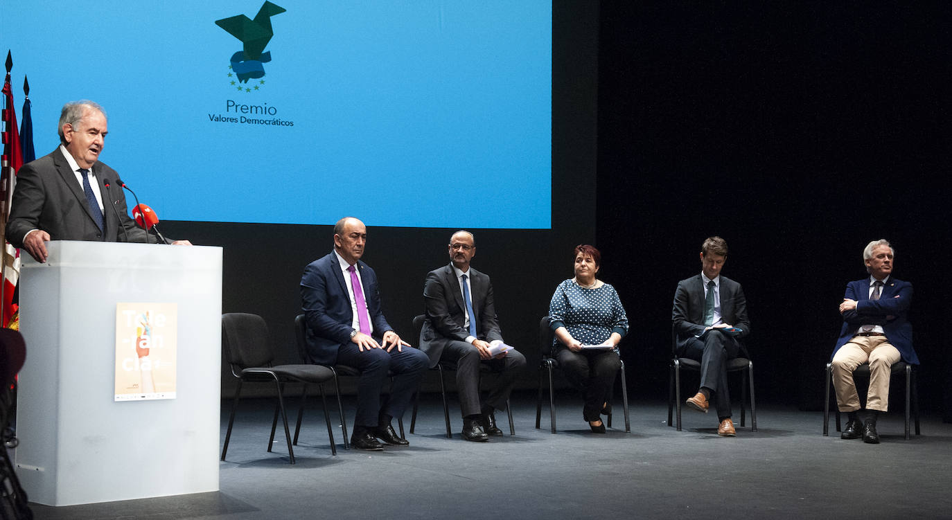 Entrega de los premios Valores Democráticos 2019