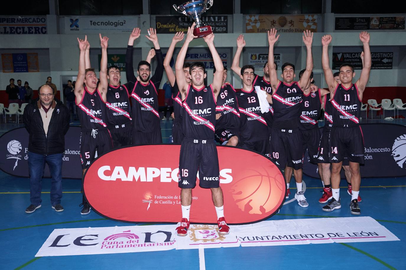 El UEMC CBC, campeón de la Copa de Castilla y León