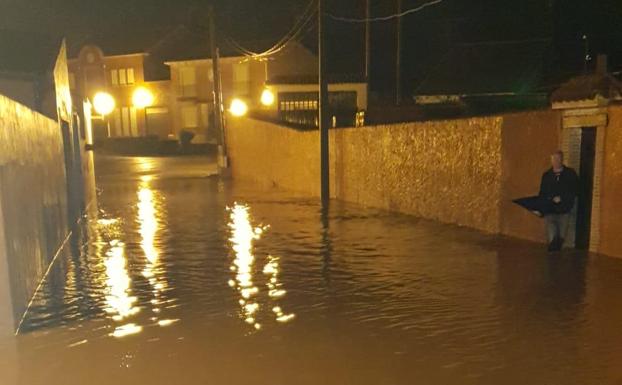 Valdestillas, en Valladolid, sufre los últimos coletazos de 'Elsa'