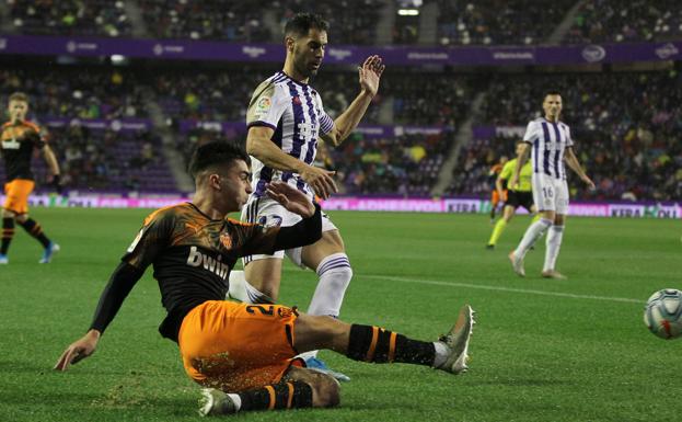 El Pucela pierde dos puntos ante el Valencia (1-1)