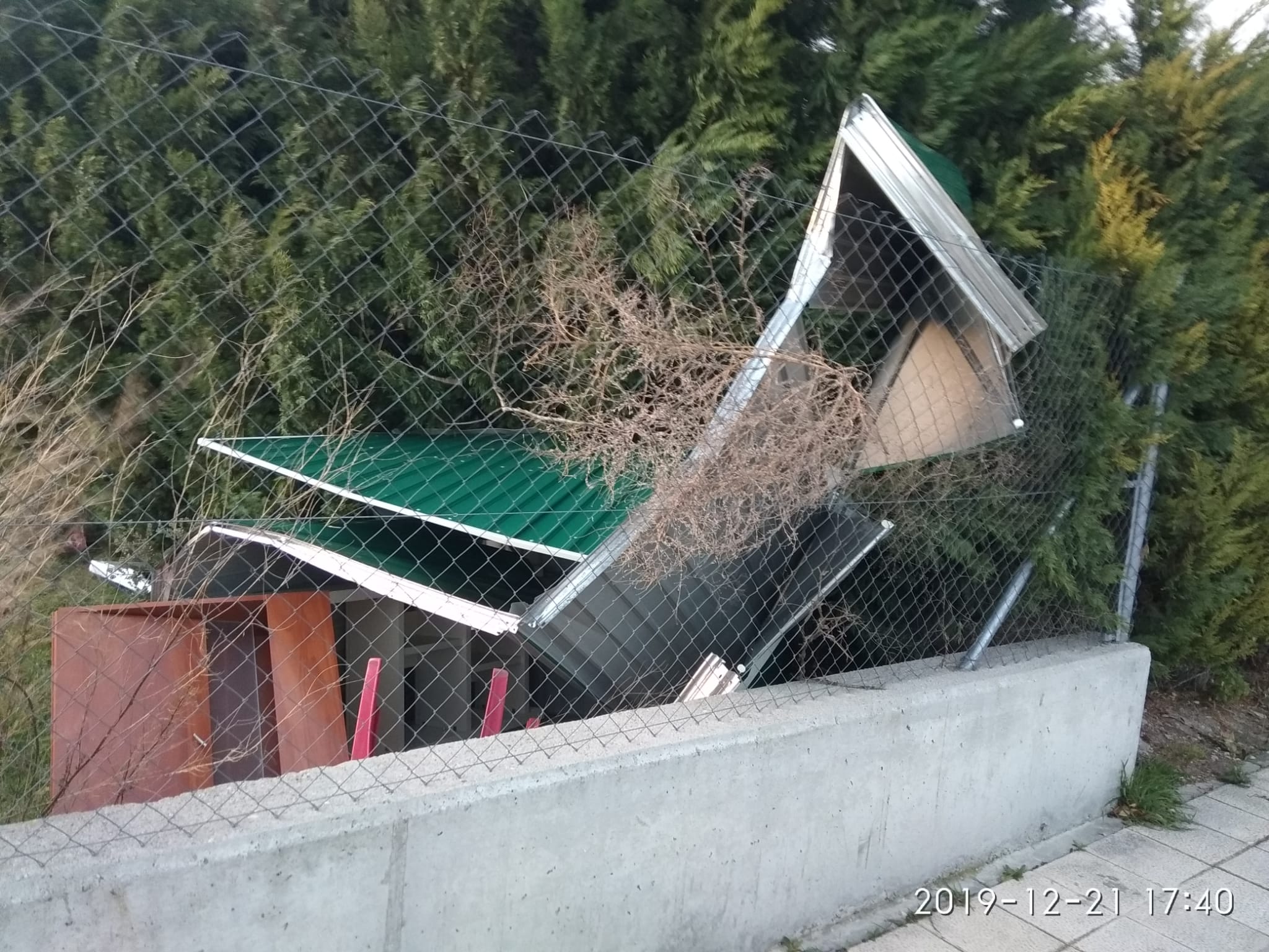 Daños del temporal en la provincia de Valladolid