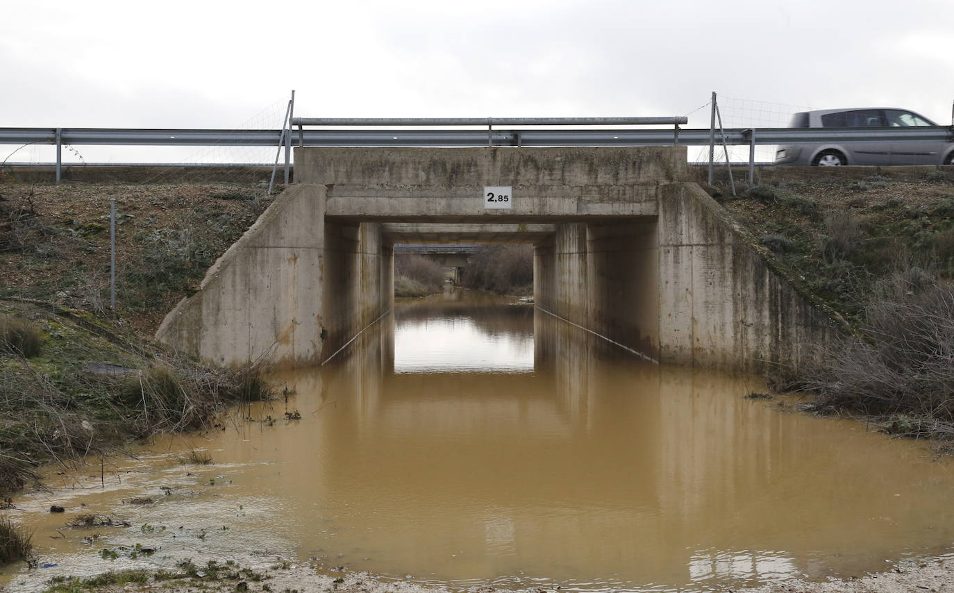 Desciende al nivel 1 el riesgo por inundaciones en Palencia