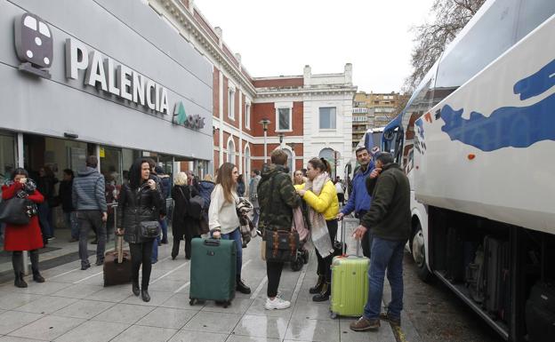 Restablecida la circulación ferroviaria entre Palencia-Santander