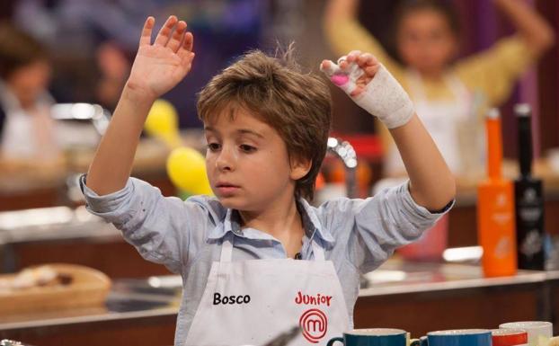 Bosco, el pequeño vallisoletano que dice adiós a los fogones de 'Masterchef Junior'