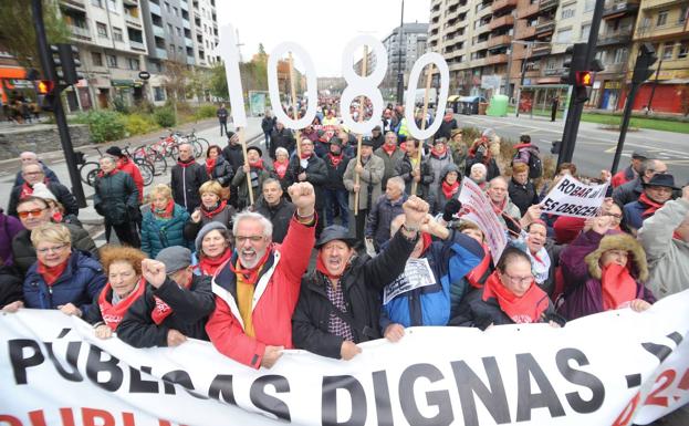 Los pensionistas comienzan el año con las nóminas congeladas por la falta de Gobierno