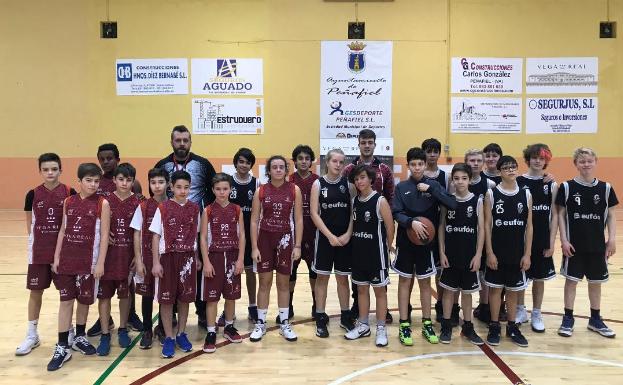 Cuatrocientos jóvenes se citan en Peñafiel para disfrutar del baloncesto
