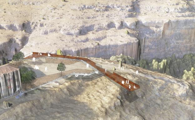 Sepúlveda da por perdido el mirador de las Hoces del Duratón pese a contar con el terreno gratis