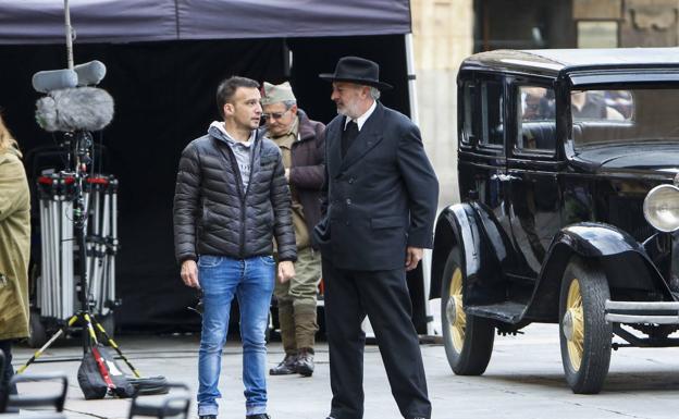 Amenábar realizará la ofrenda floral a Unamuno este martes junto a la estatua del 'rector eterno'