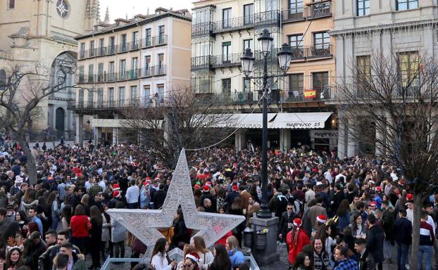 El Ayuntamiento de Segovia descarta un dispositivo especial durante el previo de la Nochevieja