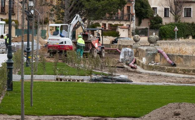 Las obras en el Alcázar de Segovia se topan con los cimientos de la catedral de Santa María