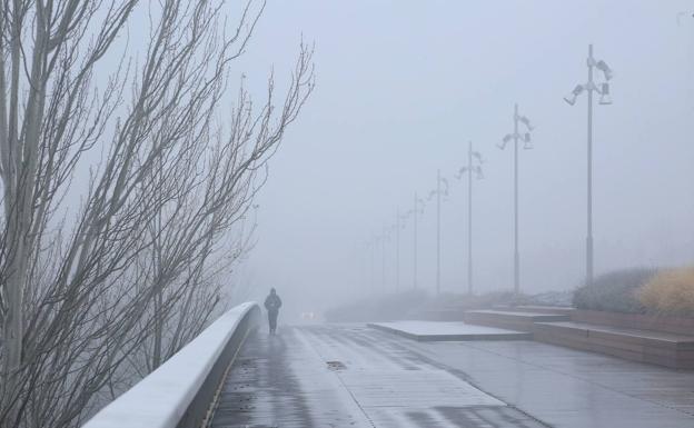 La alerta amarilla por niebla en Valladolid se activará este lunes