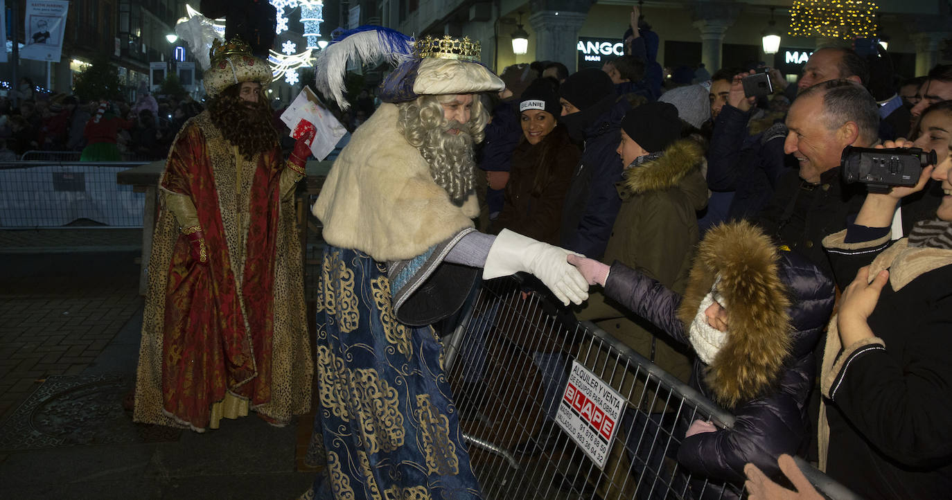 Valladolid acoge a los Reyes Magos con alegría