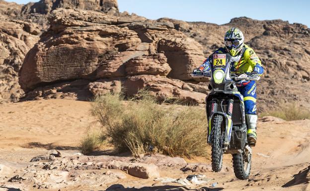 Santolino acaba 12º en la tercera etapa y sigue su escalada en la clasificación