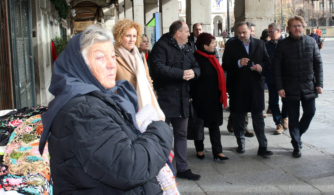 El ministro José Luis Ábalos visita Segovia