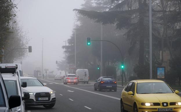 La niebla dificulta la circulación en tres zonas de Salamanca