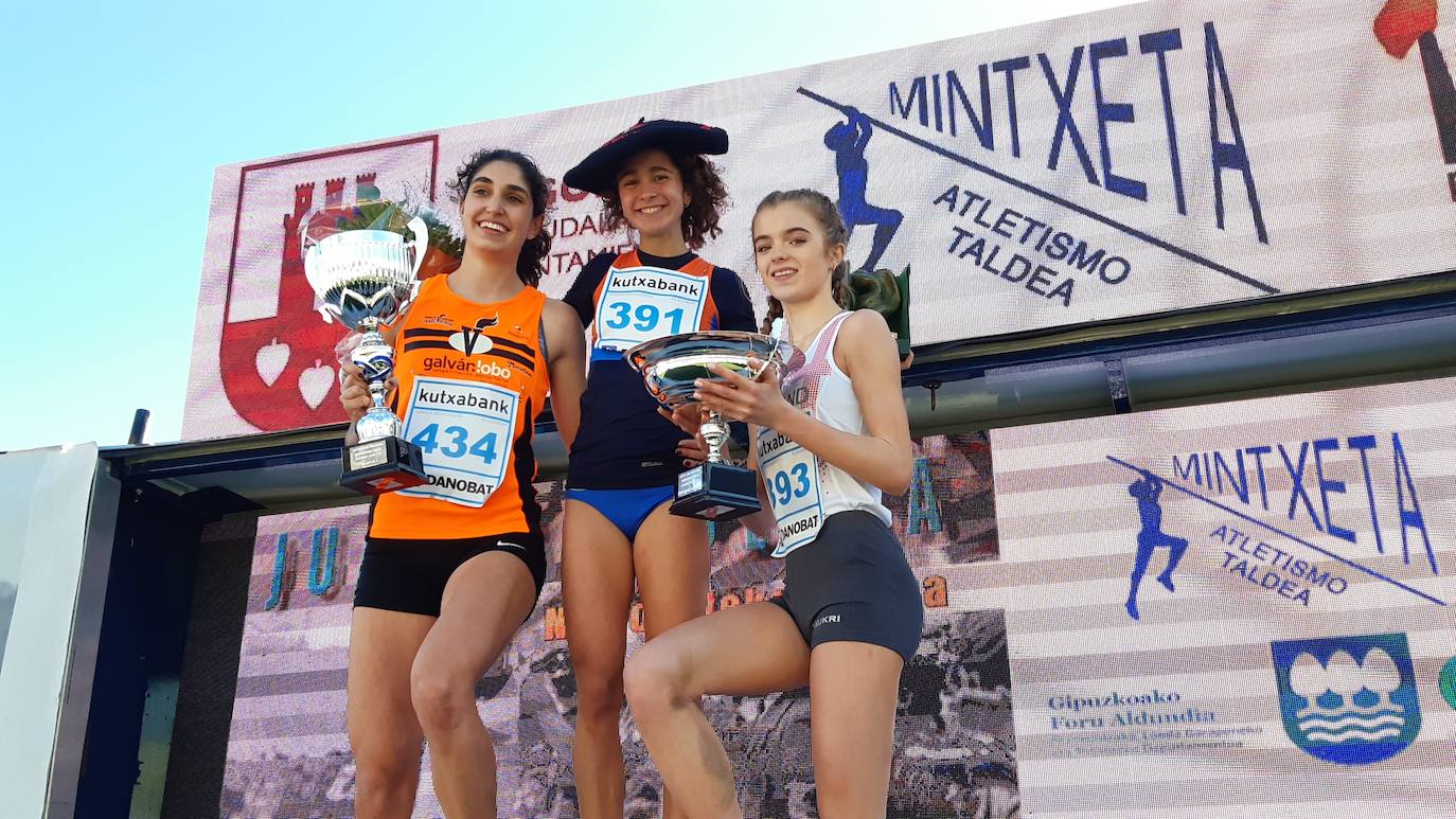 La vallisoletana Ángela Viciosa, subcampeona sub-20 en el Cross de Elgoibar