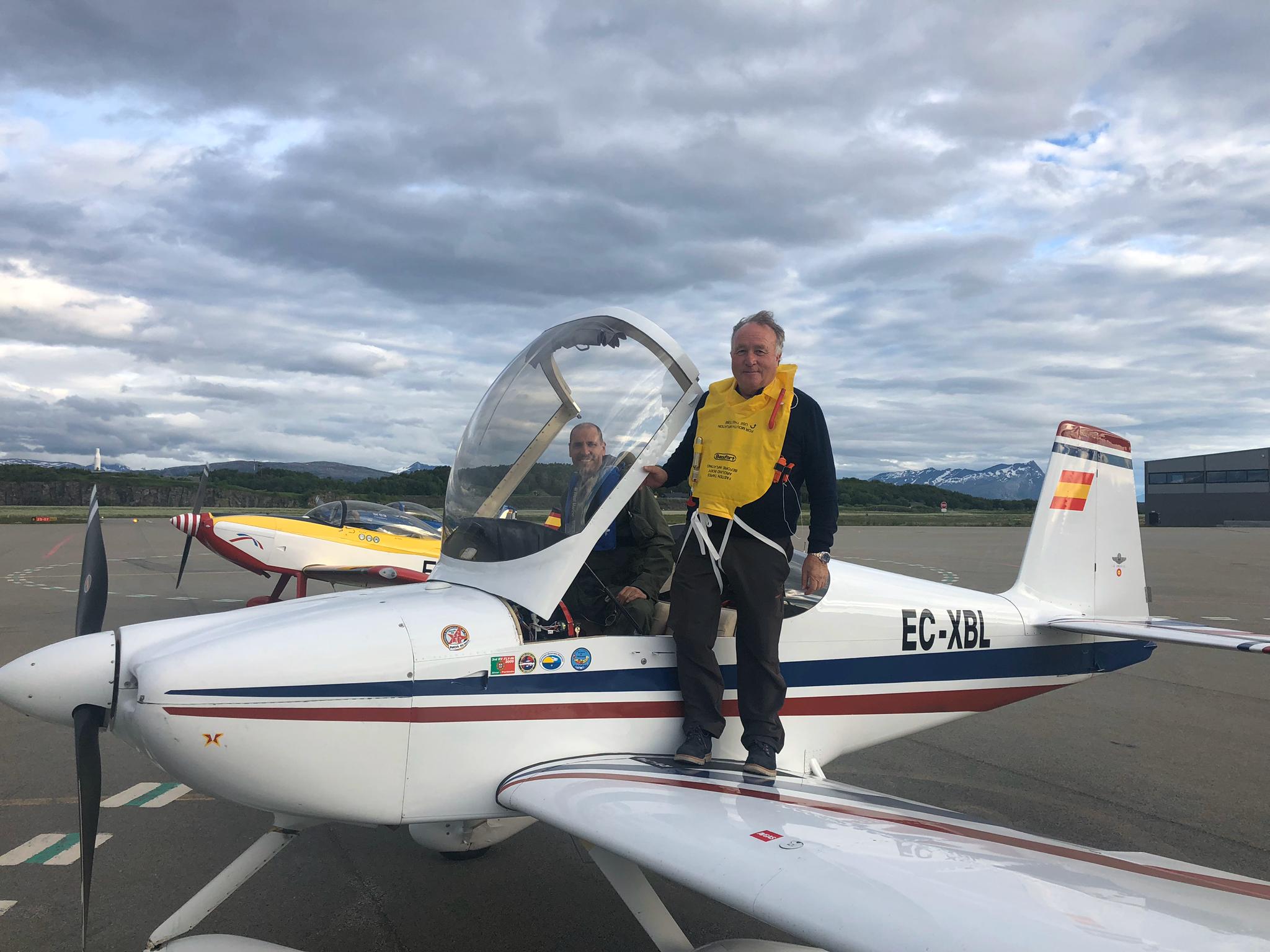 Del aeródromo vallisoletano de Matilla a Cabo Norte en avioneta