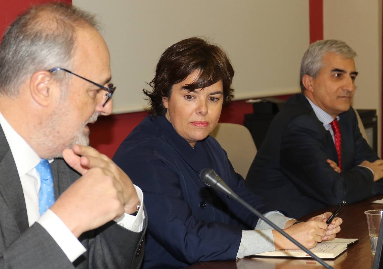 Conferencia de Soraya Sáenz de Santamaría en Valladolid