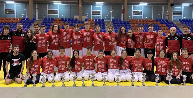 Gran balance del Doryoku en el campeonato autonómico júnior celebrado en Valladolid