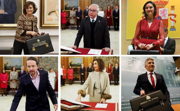 Los mejores y peores 'looks' en la promesa de cargos de los componentes del gobierno