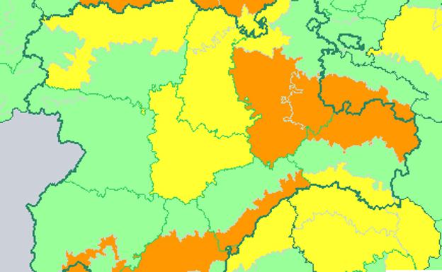 Valladolid, en alerta amarilla por viento este domingo