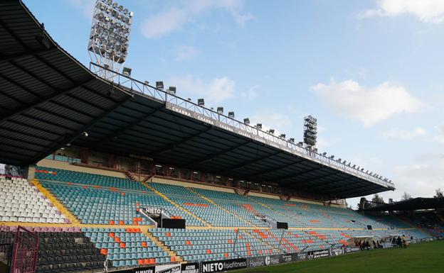 El Salamanca CF UDS no abrirá hoy ante el Amorebieta la grada de Preferencia por el fuerte viento