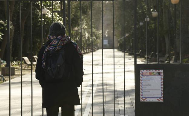 Las fuertes rachas de viento obligan a cerrar el Campo Grande por riesgo de caída de árboles