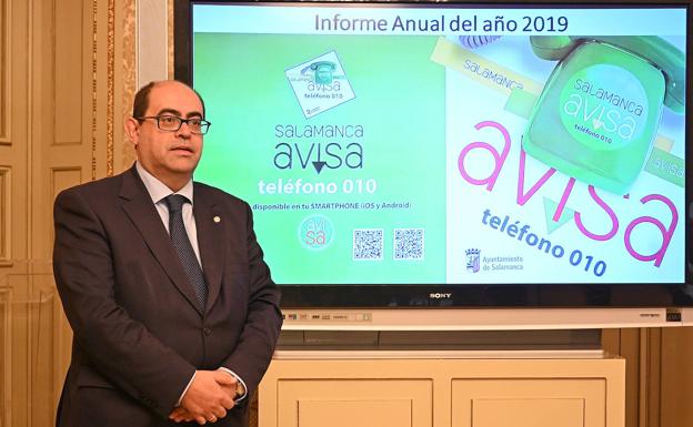 'Salamanca Avisa' resuelve más de 3.200 incidencias en la vía pública en el último año