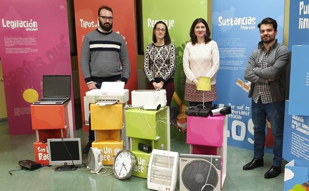 Campaña municipal para impulsar el reciclaje de los residuos de aparatos eléctricos