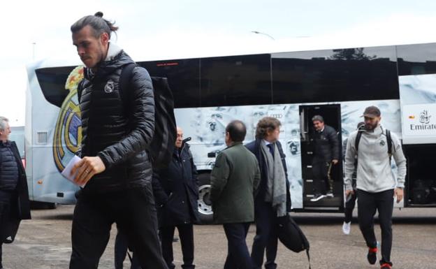 El Real Madrid ya está en Salamanca para medirse a Unionistas esta noche en la Copa