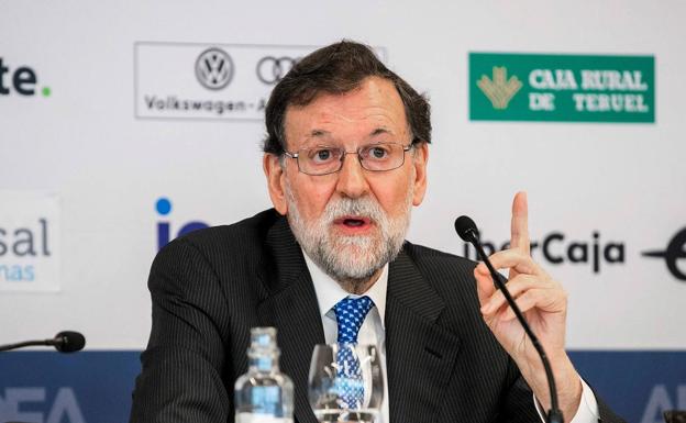 Rajoy evita responder sobre su posible candidatura a la Federación de Fútbol