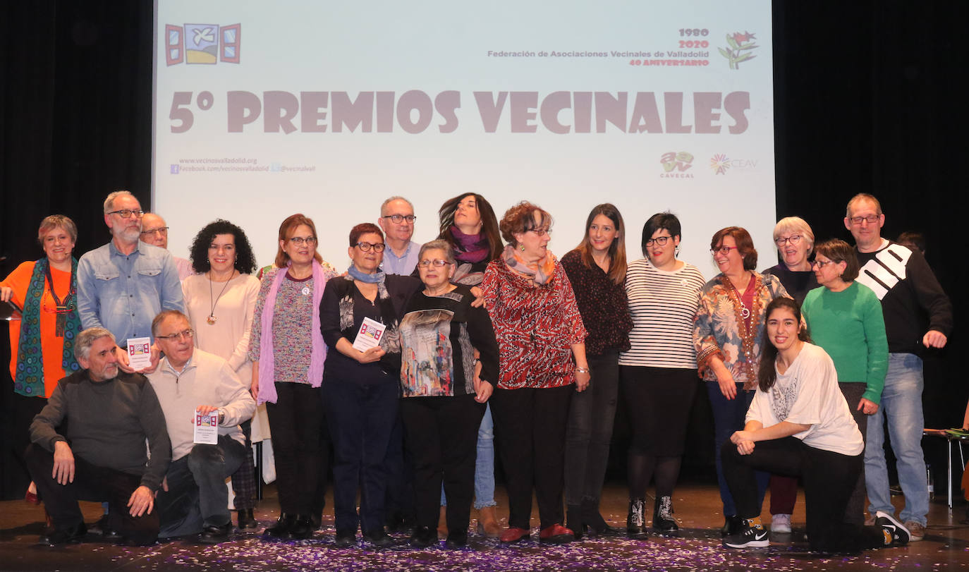 Quinta edición de los Premios Vecinales Antonio Machado en Valladolid