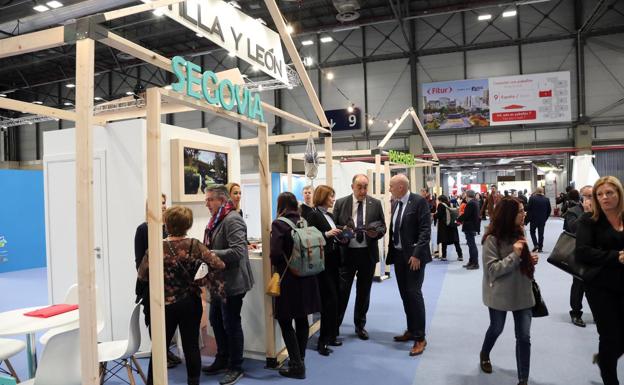 Más de 25.000 personas visitan el expositor de Segovia en Fitur