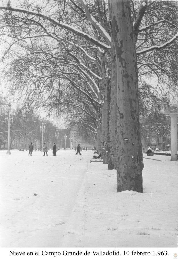 Estampas del Valladolid antiguo (XXXV): 1963, una nevada histórica