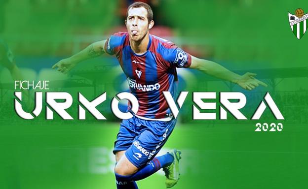 El delantero Urko Vera, nueva incorporación del CD Guijuelo