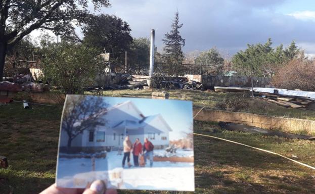 Oleada de solidaridad con el matrimonio que perdió la casa en un incendio en Castillejo