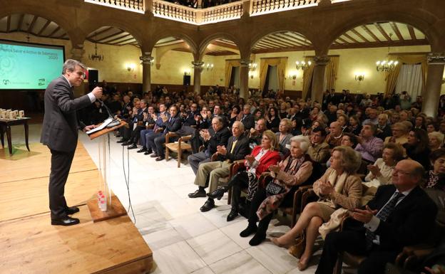 Salvar el Archivo premia a las Cortes regionales por su apoyo a la unidad de España