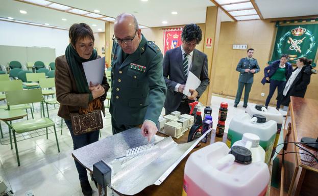 Desarticulado un laboratorio clandestino de marihuana en Navaluenga (Ávila)