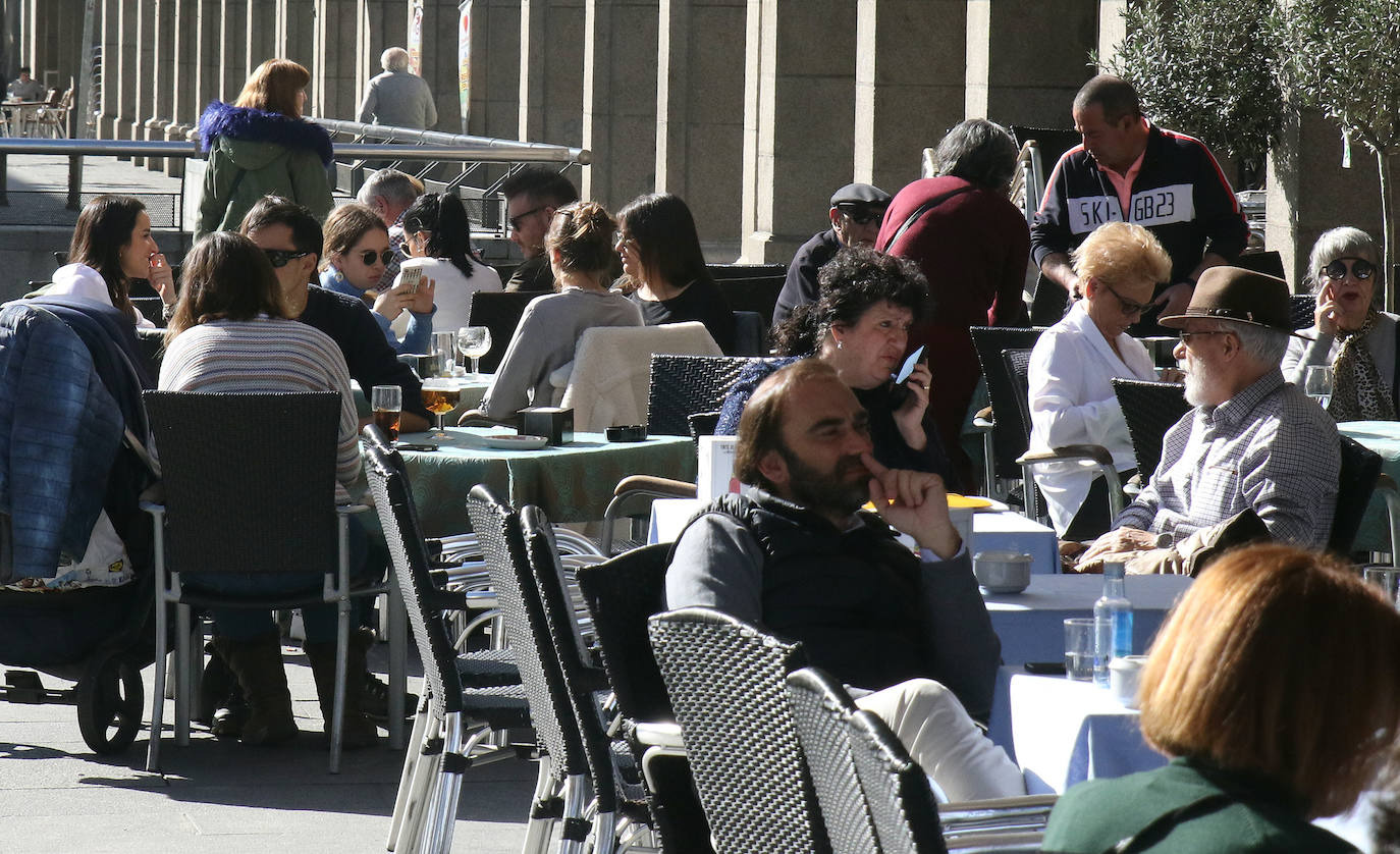 Récord histórico de temperatura para un mes de febrero en Segovia