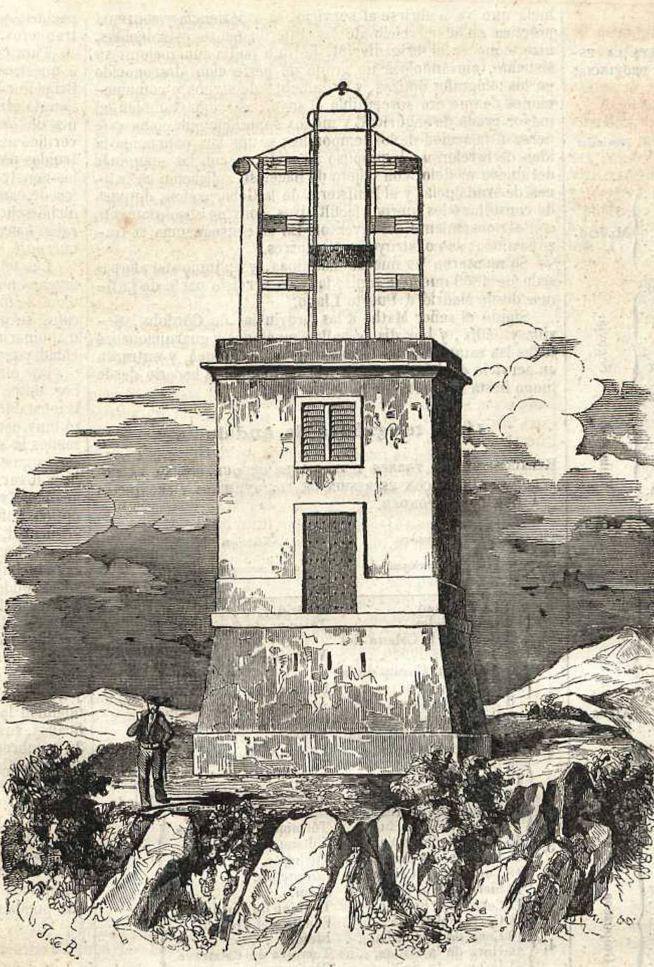 La historia del telégrafo óptico en Burgos, en imágenes