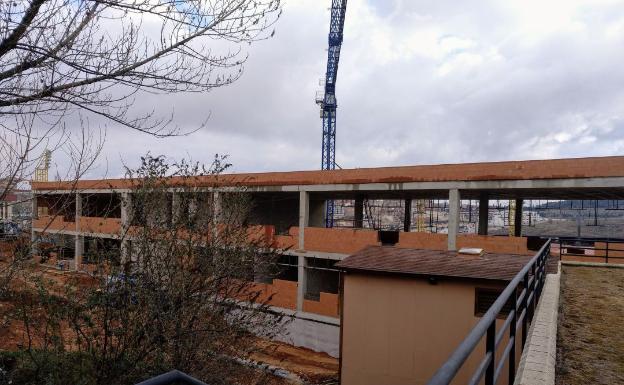 El edificio de I+D+i del Campus Duques de Soria de la Uva estará listo en el mes de marzo