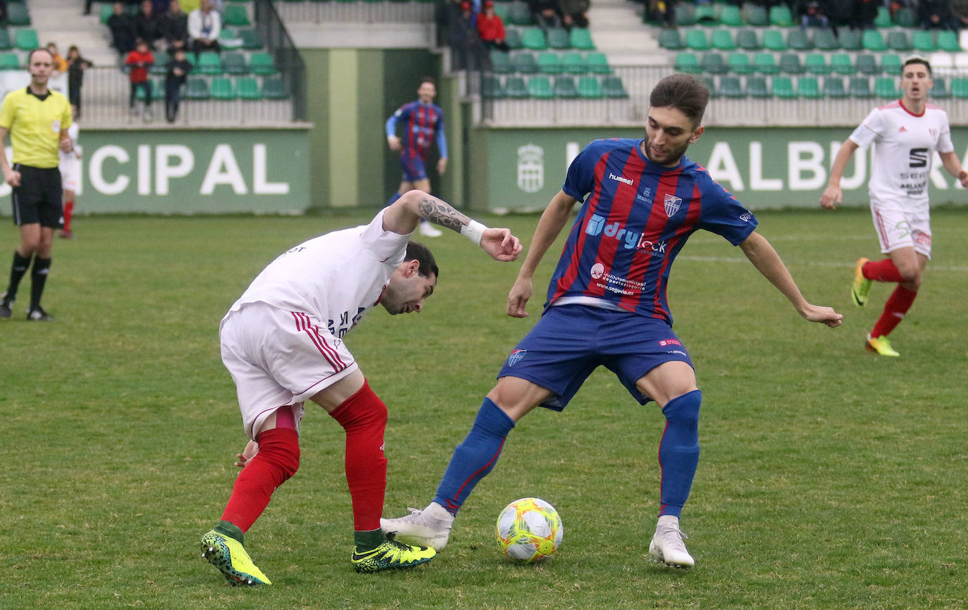 Victoria de la Gimnástica Segoviana ante el CD Bupolsa (2-1)