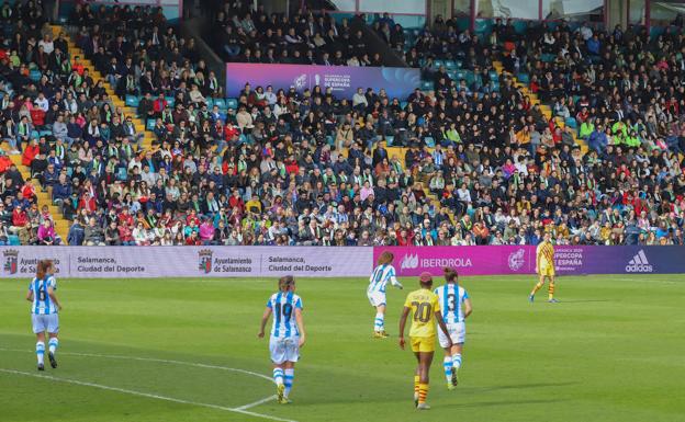 El Salamanca CF UDS dice que no se ha «lucrado» con la Supercopa y que los 43.000€ del Ayuntamiento son para mejoras del campo