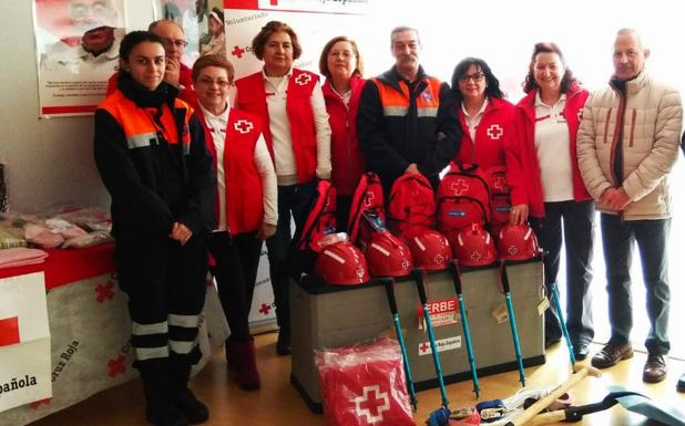 La Cruz Roja crea un equipo en Laguna para ayudar a víctimas de futuras emergencias