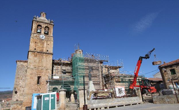La Diócesis de Osma-Soria invierte casi 200.000 euros en la parroquia de El Royo