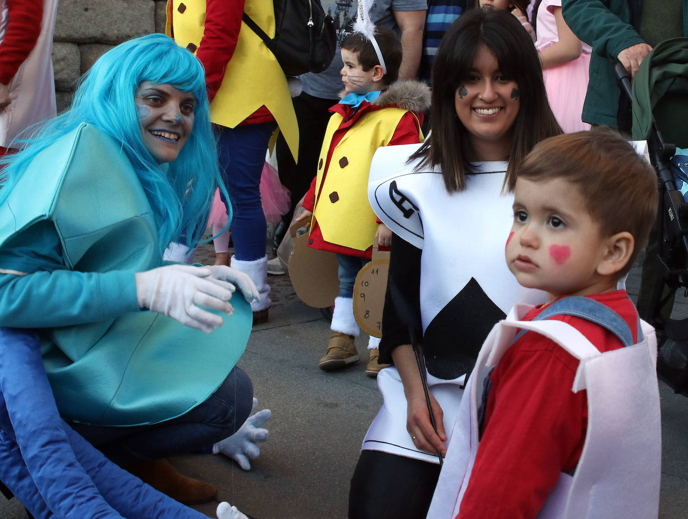 Desfile infantil en el Carnaval de Segovia