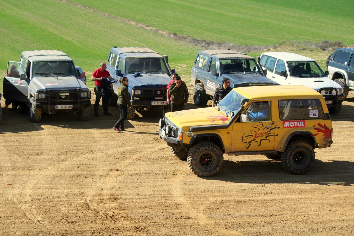 El 'Dakar palentino' en Torquemada