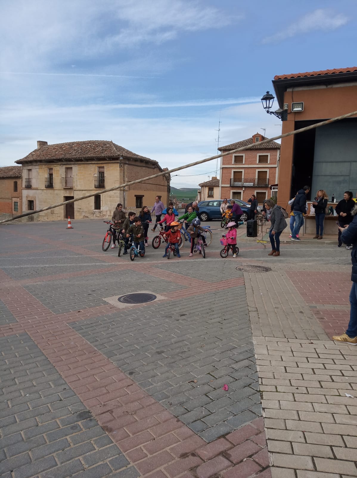 Carrera de cintas en Mota del Marqués