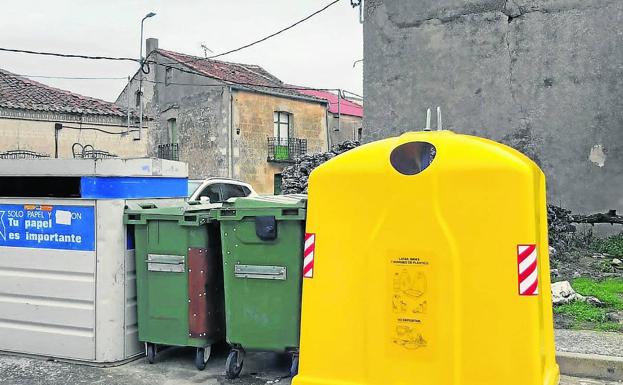 Los contenedores para envases llegan a las pedanías de Cuéllar